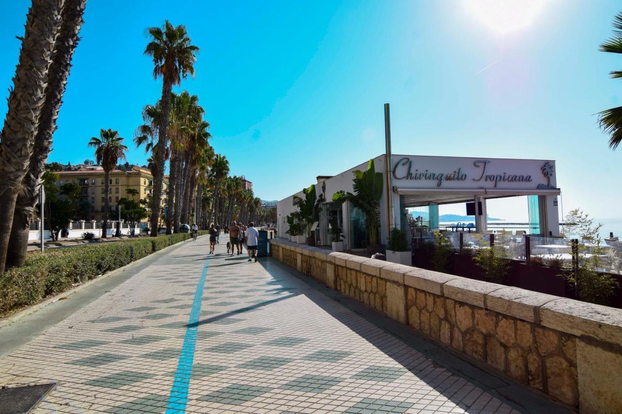 P&P Apartamentos Paseo Maritimo Pablo Ruiz Picasso Málaga Eksteriør billede