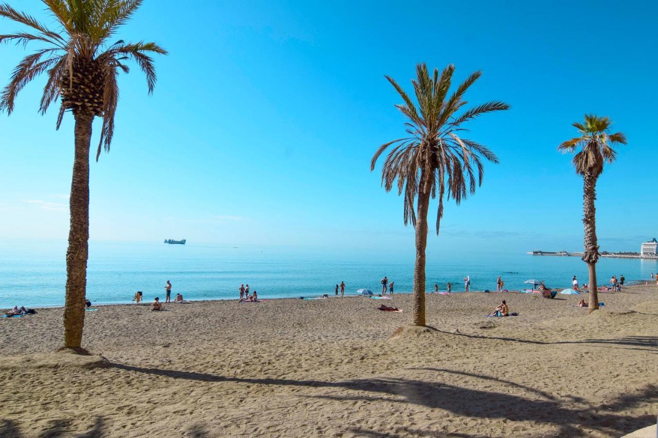 P&P Apartamentos Paseo Maritimo Pablo Ruiz Picasso Málaga Eksteriør billede